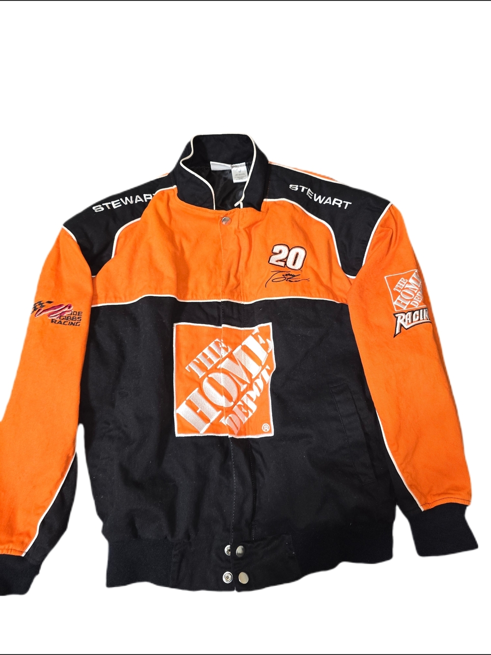 Winner's Circle Tony Stewart Racing Men’s Orange & Black Jacket